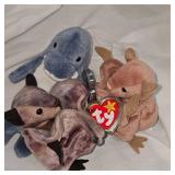 Lot of 3 Beanie Babies-Ty-Various Themes as Pictured