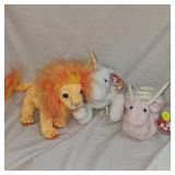 Lot of 3 Beanie Babies-Ty-Various Themes as Pictured