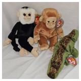 Lot of 3 Beanie Babies-Ty-Various Themes as Pictured