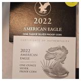 2022 Silver Eagle "Proof" Coin, 1 oz Silver-US Mint