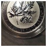 2015 Canadian $8 1 1/2 oz Silver Coin