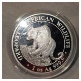 2023 1 Ounce Silver African Leopard