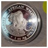 2023 1 Ounce Silver African Leopard