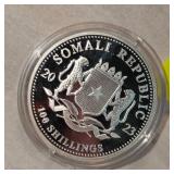 2023 1 Ounce Silver African Leopard