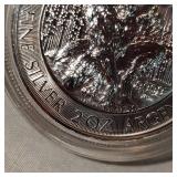 2021 Canadian $10 2 oz Silver Wolf