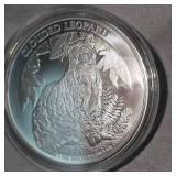 2023 Cambodian 1oz Silver Clouded Leopard