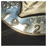 1972 Silver Proof BU Ike Silver Dollar 40%