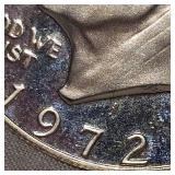 1972 Silver Proof BU Ike Silver Dollar 40%