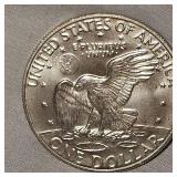 1974 S Ike Silver Proof Dollar BU 40%