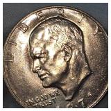 Lot of 6 Ike Dollars in XF Condition