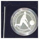 2022 US Mint "The Sould of the Baseball" Proof, 1oz with Privvy Mark