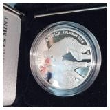 2022 US Mint "The Sould of the Baseball" Proof, 1oz with Privvy Mark