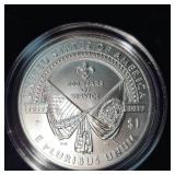 2019 US Mint 100th American Legion Anniversary 1oz Silver Coin