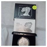 2024 US Mint Silver Eagle UNC 1oz Silver Coin