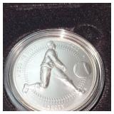 2022 US Mint "the Sould of the Baseball" Proof, 1oz Silver Round