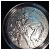 2022 US Mint "the Sould of the Baseball" Proof, 1oz Silver Round
