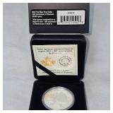 2021 1 oz Silver Proof $1 100th Anniversary Blue Nose