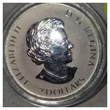 2022 3/4oz Silver Moose $2