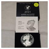 2021 Silver Eagle Proof Dollar $1