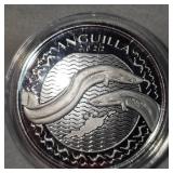 2022 1 oz Silver Anguila Eel
