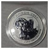 2017 3/4oz Silver Ram