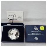 2021 1oz "Proof" Silver Eagle