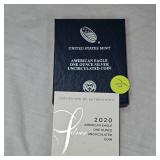 2020 US Mint Silver Eagle 1oz Silver Coin