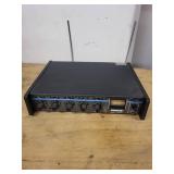 Shure M267 Series Audio Mixer with VU Meter, Damaged Power Cord