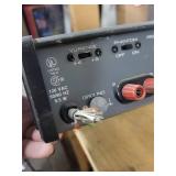 Shure M267 Series Audio Mixer with VU Meter, Damaged Power Cord