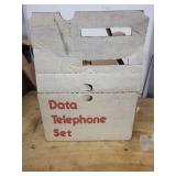 Vintage Data Telephone Set in Original Box