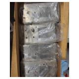 Vintage Intercom Master Station with 4 Metal Wall Units