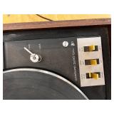 Garrard Zero 100C Vintage Turntable with Wood Plinth and Dust Cover