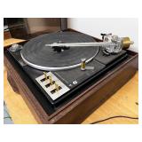 Garrard Zero 100C Vintage Turntable with Wood Plinth and Dust Cover