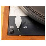 Thorens TD 160 Vintage Turntable with Dust Cover and Power Cord