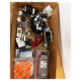Assorted Electrical Parts and Hardware Lot with Terminal Kit and Connectors