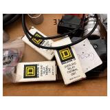 Assorted Electrical Parts and Hardware Lot with Terminal Kit and Connectors