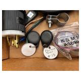 Assorted Electrical Parts and Hardware Lot with Terminal Kit and Connectors