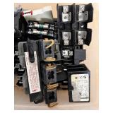 Assorted Electrical Fuse Holders and Disconnect Blocks Collection