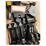 Assorted Electrical Fuse Holders and Disconnect Blocks Collection