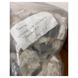 Large Lot of Industrial Electrical Connectors and Accessories in Assorted Bags