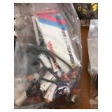 Box of Electrical Hardware and Accessories, Sylvania Bulbs, Allen-Bradley Parts