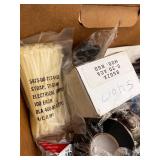 Box of Assorted Industrial Electrical and Pressure Components