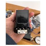 Box of Assorted Industrial Electrical and Pressure Components