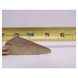 Wonderful Large Signed 14K Gold & Titanium Sculptural Brooch by Jean-Yves Nantel