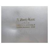 Large Sterling Silver & Sculpted Gemstone Designer Pendant Necklace - Forme Livre by Burle Marx