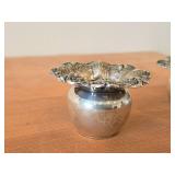 Lot of (2) 162-grams (total) Sterling Silver Toothpick Holders - Francis I by Reed & Barton #X57 2 1/4" x 3 1/2"