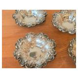Lot of (4) 3-3/8" 202-grams (total) Sterling Silver Bowl / Nut Dish - Francis I by Reed & Barton X569