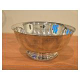 9" 718-grams Silverplated Reproduction Serving Bowl - Paul Revere by Gorham #70781