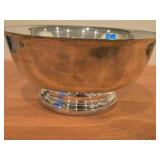 9" 718-grams Silverplated Reproduction Serving Bowl - Paul Revere by Gorham #70781