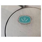 10 3/4" 337-grams Silverplated Serving Platter by Wallace (round)